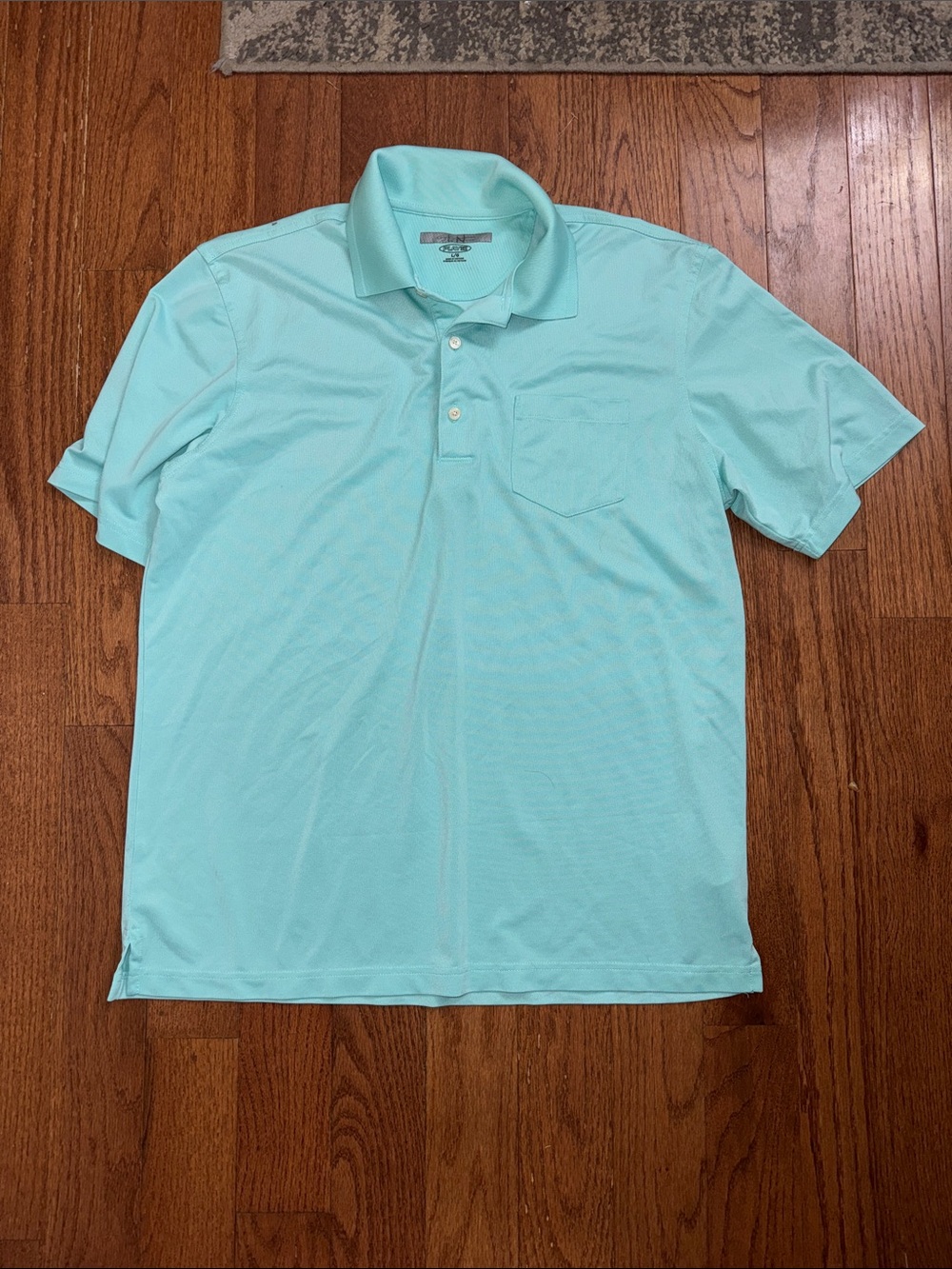 Greg Norman Collection Aqua Mint Short-Sleeve Polo